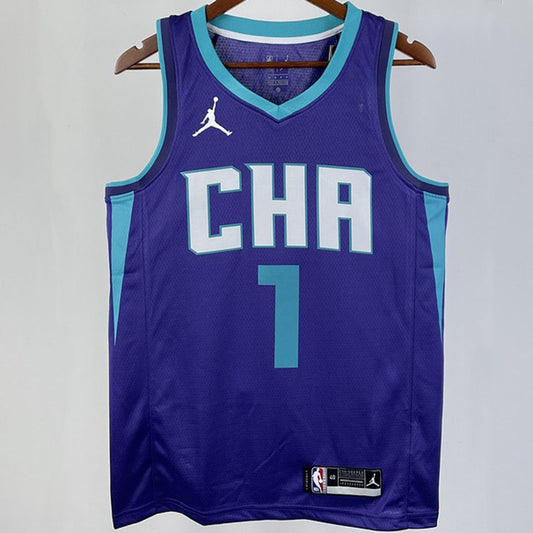 Camiseta NBA Charlotte Hornets – BALL #1 - vista 1