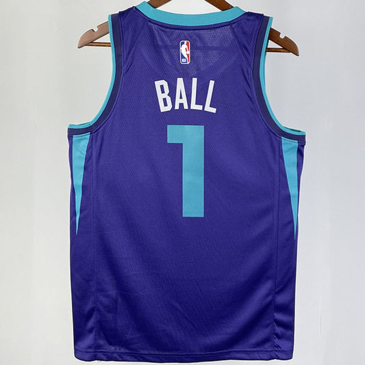 Camiseta NBA Charlotte Hornets – BALL #1 - vista 2