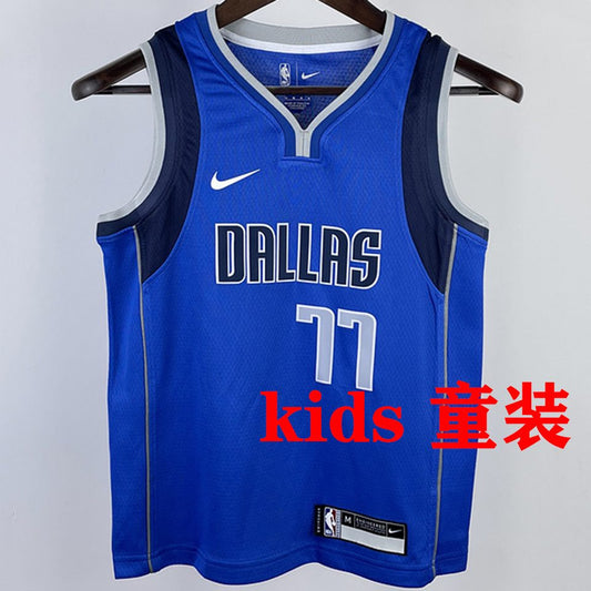 Camiseta NBA Dallas Mavericks – DOECIC #77 – azul · 2023/24 - vista 1