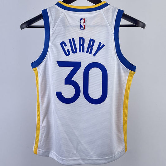 Camiseta NBA Golden State Warriors – CURRY #30 – blanca - vista 2