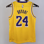 Camiseta NBA Los Angeles Lakers – BRYANT #24 – amarilla - vista 2