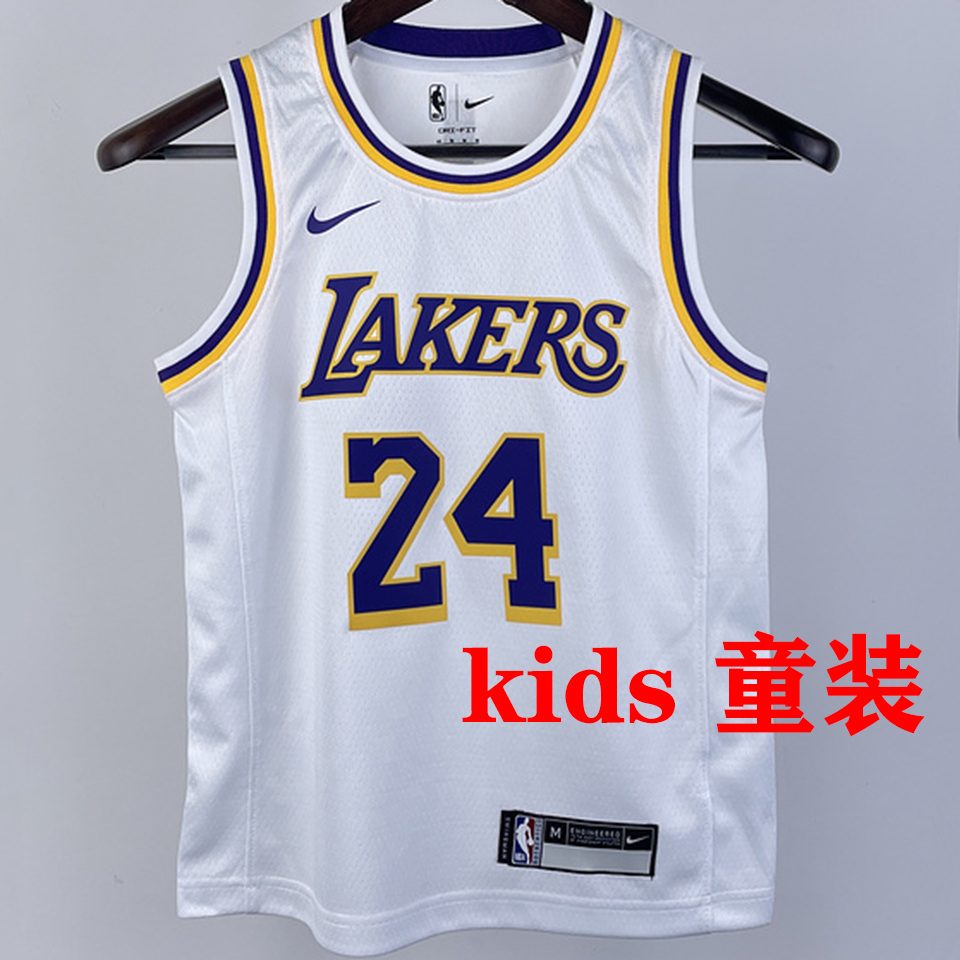 Camiseta NBA Los Angeles Lakers – BRYANT #24 – blanca - vista 1