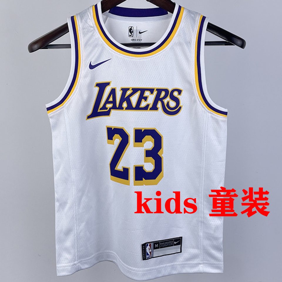 Camiseta NBA Los Angeles Lakers – JAMES #23 – blanca - vista 1
