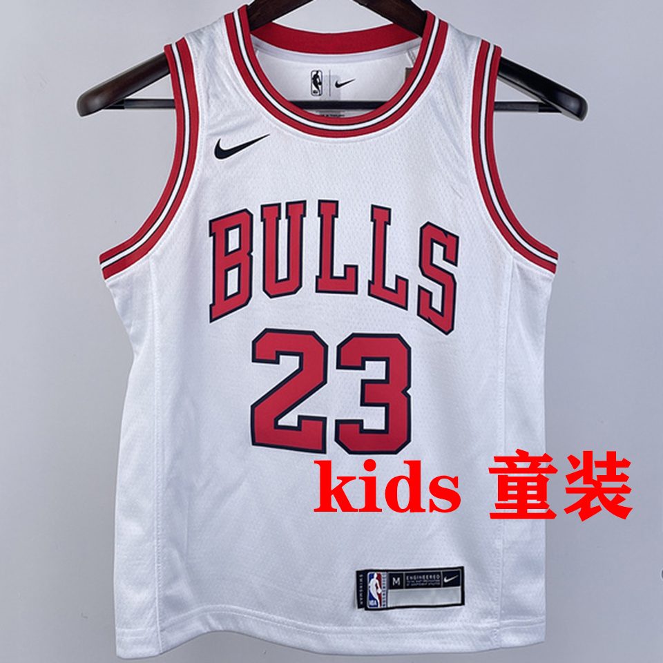 Camiseta NBA Chicago Bulls – JORDAN #23 – blanca - vista 1