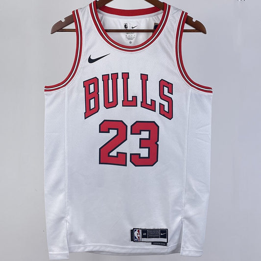 Camiseta NBA Chicago Bulls – JORDAN #23 – blanca · 2023/24 - vista 1