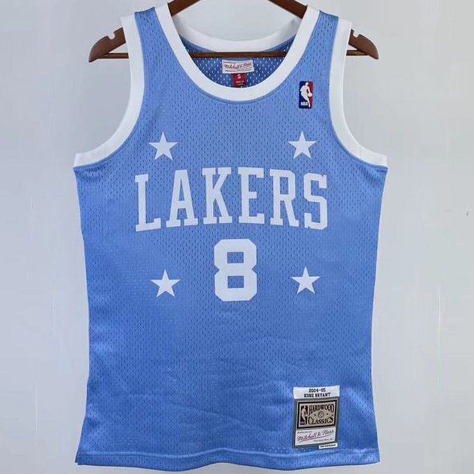 Camiseta NBA retro Los Angeles Lakers – BRYANT #8 – Retro · azul claro · 2004/05 - vista 1