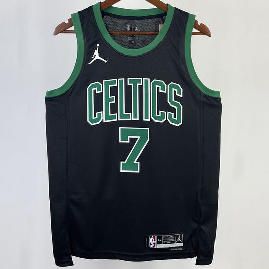 Camiseta NBA Boston Celtics – BROWN #7 – negra · 2023/24 - vista 1