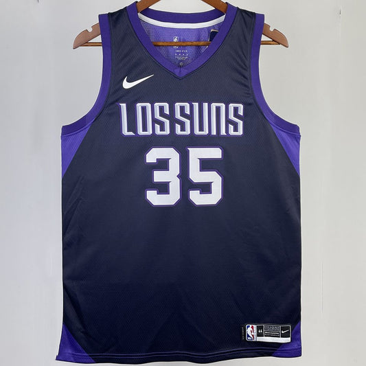 Camiseta NBA Phoenix Suns – DURANT #35 – City Edition · morada - vista 1