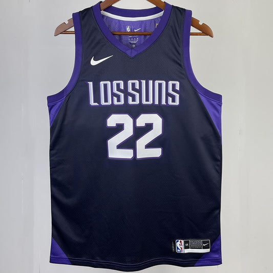 Camiseta NBA Phoenix Suns – AYTON #22 – City Edition · morada - vista 1