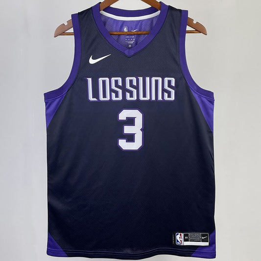 Camiseta NBA Phoenix Suns – PAUL #3 – City Edition · morada - vista 1