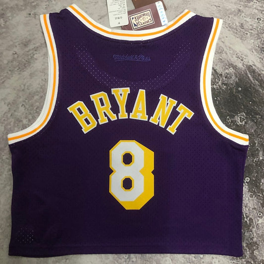 Camiseta NBA mujer Los Angeles Lakers – BRYANT #8 – Retro · morada - vista 2