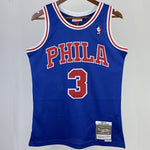Camiseta NBA retro Philadelphia 76ers – IVERSON #3 – Retro · azul · 1996/97 - vista 1