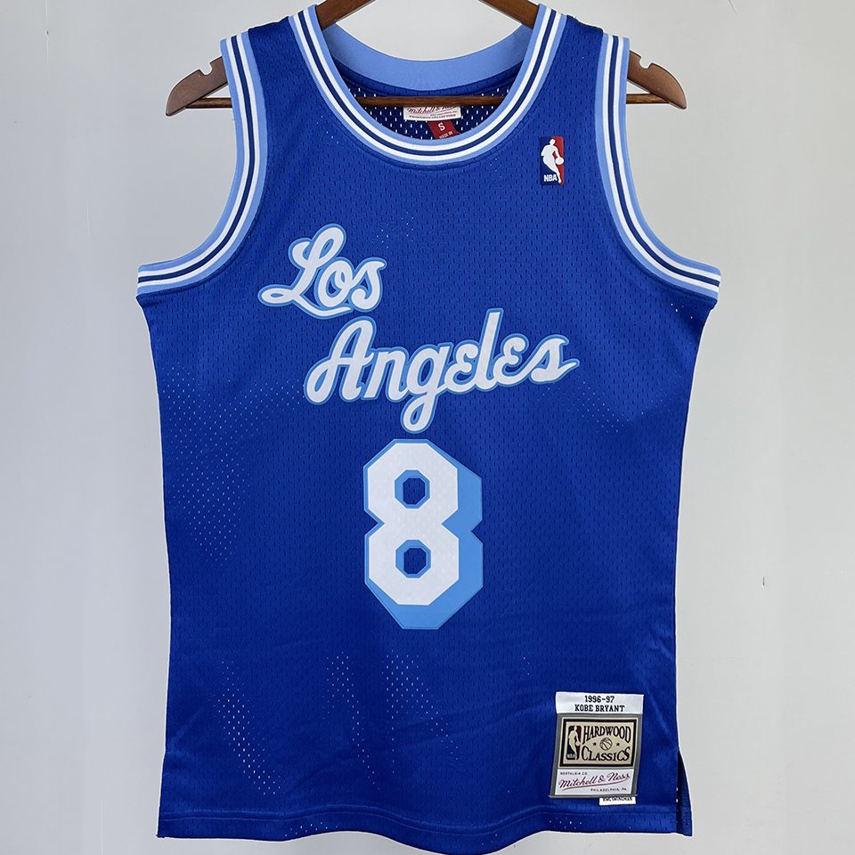 Camiseta NBA retro Los Angeles Lakers – BRYANT #8 – Retro · azul · 1996/97 - vista 1