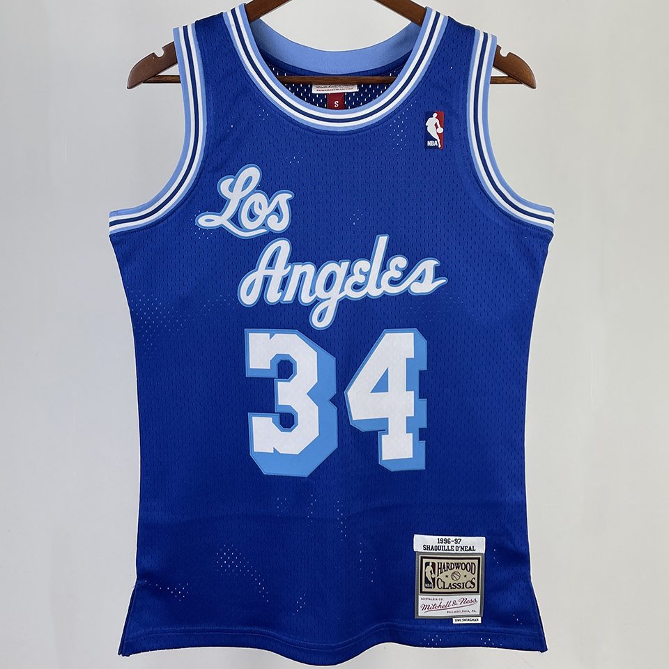 Camiseta NBA retro Los Angeles Lakers – O'N #34 – Retro · azul · 1996/97 - vista 1