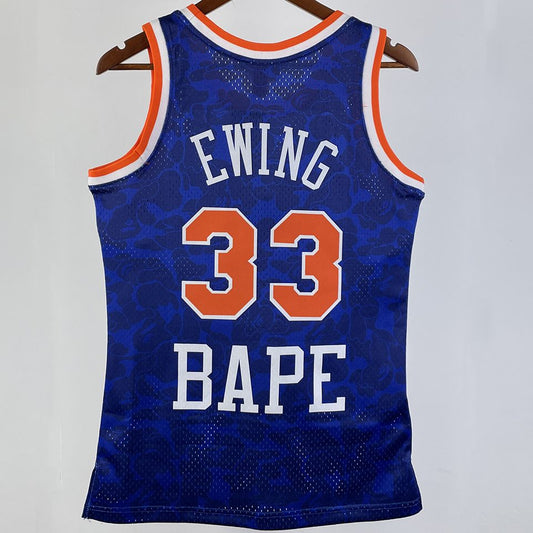 Camiseta NBA New York Knicks – N #33 – azul · 1991/92 - vista 2