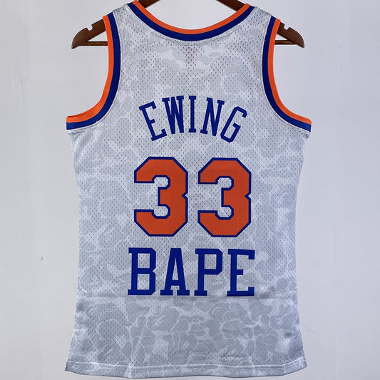 Camiseta NBA New York Knicks – N #33 – gris · 1991/92 - vista 2