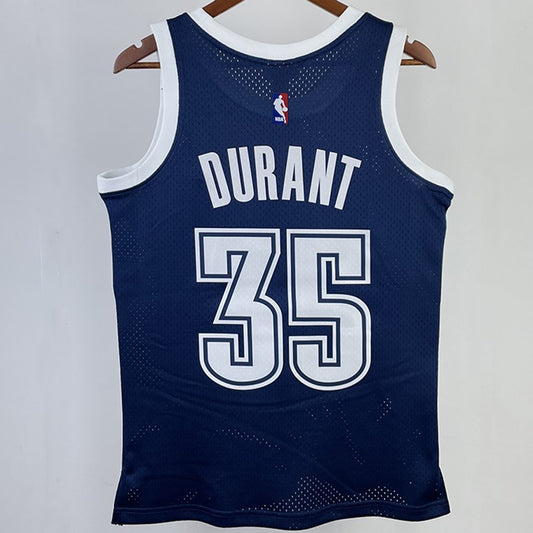 Camiseta NBA Oklahoma City Thunder – DURANT #35 – azul oscuro · 2015/16 - vista 2