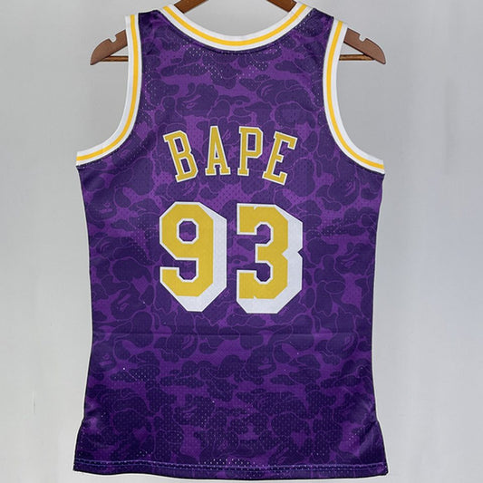 Camiseta NBA Los Angeles Lakers – N #93 – morada · 1993 - vista 2