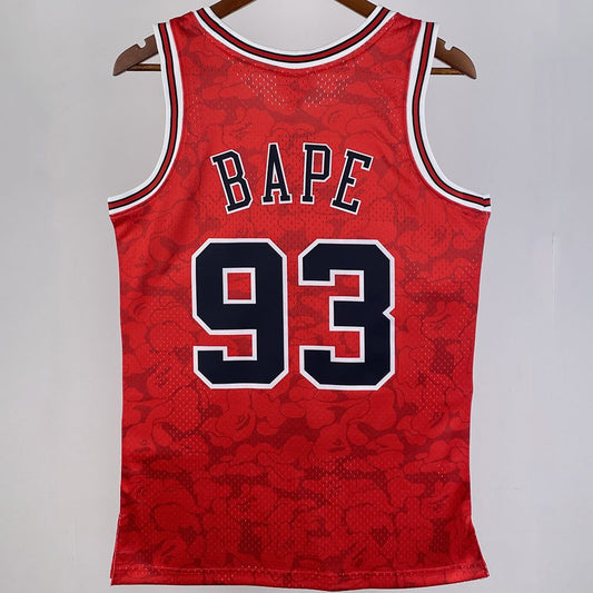 Camiseta NBA Chicago Bulls – N #93 – roja · 1997/98 - vista 2