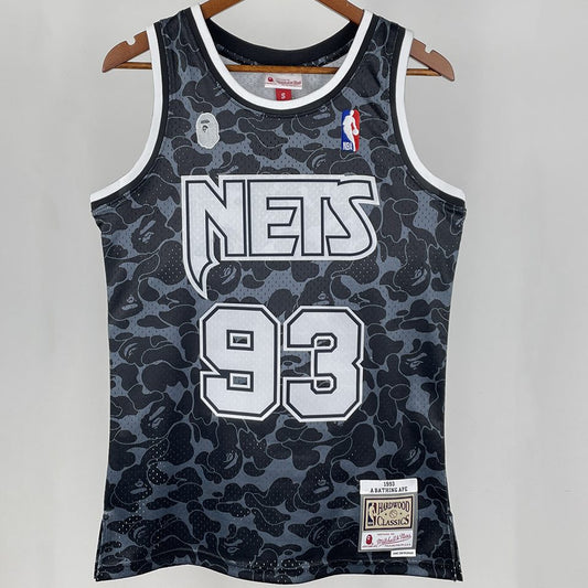 Camiseta NBA Brooklyn Nets – N #93 – negra · 1993 - vista 1