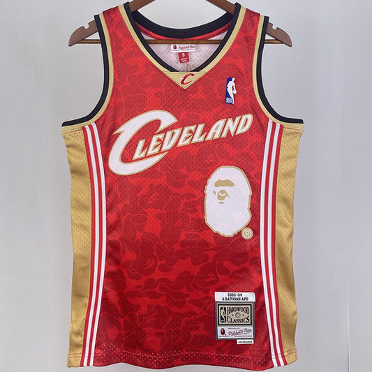 Camiseta NBA Cleveland Cavaliers – N #93 – roja · 2003/04 - vista 1