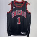 Camiseta NBA Chicago Bulls – BRSE #1 – negra · 2023/24 - vista 1