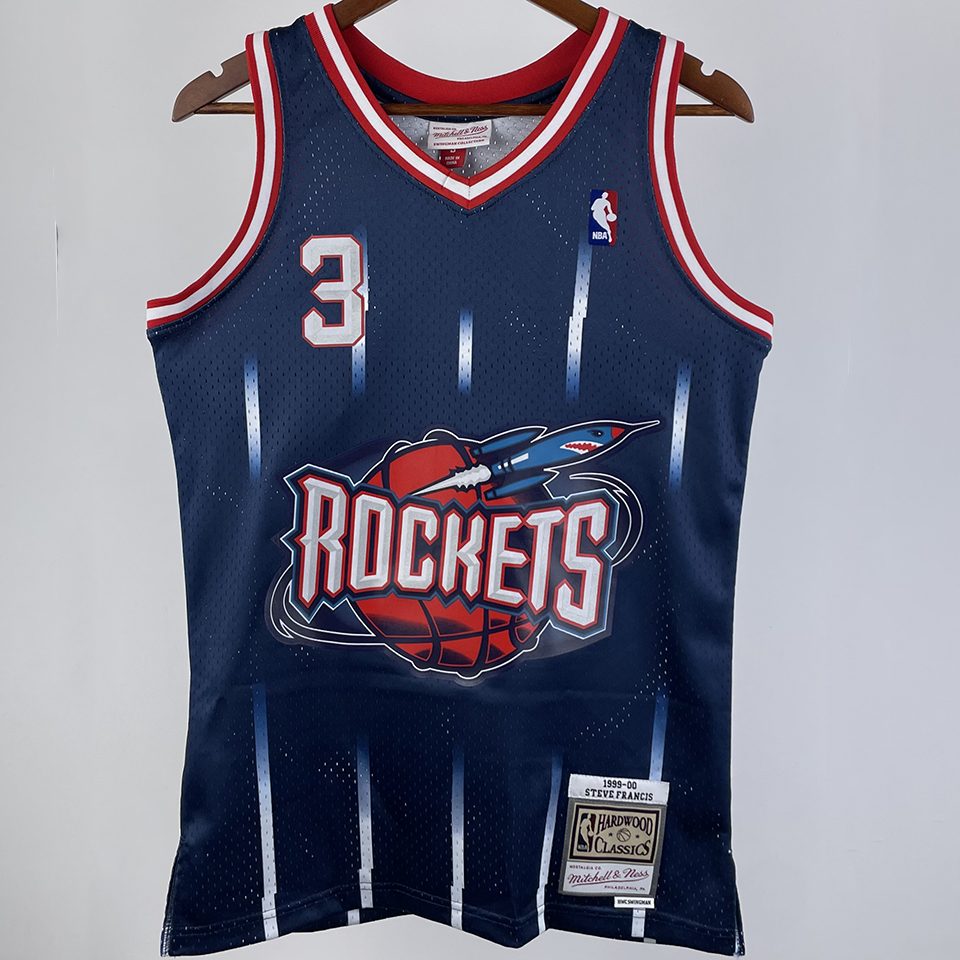 Camiseta NBA retro Houston Rockets – FRANCIS #3 – Retro · azul · 1999/00 - vista 1