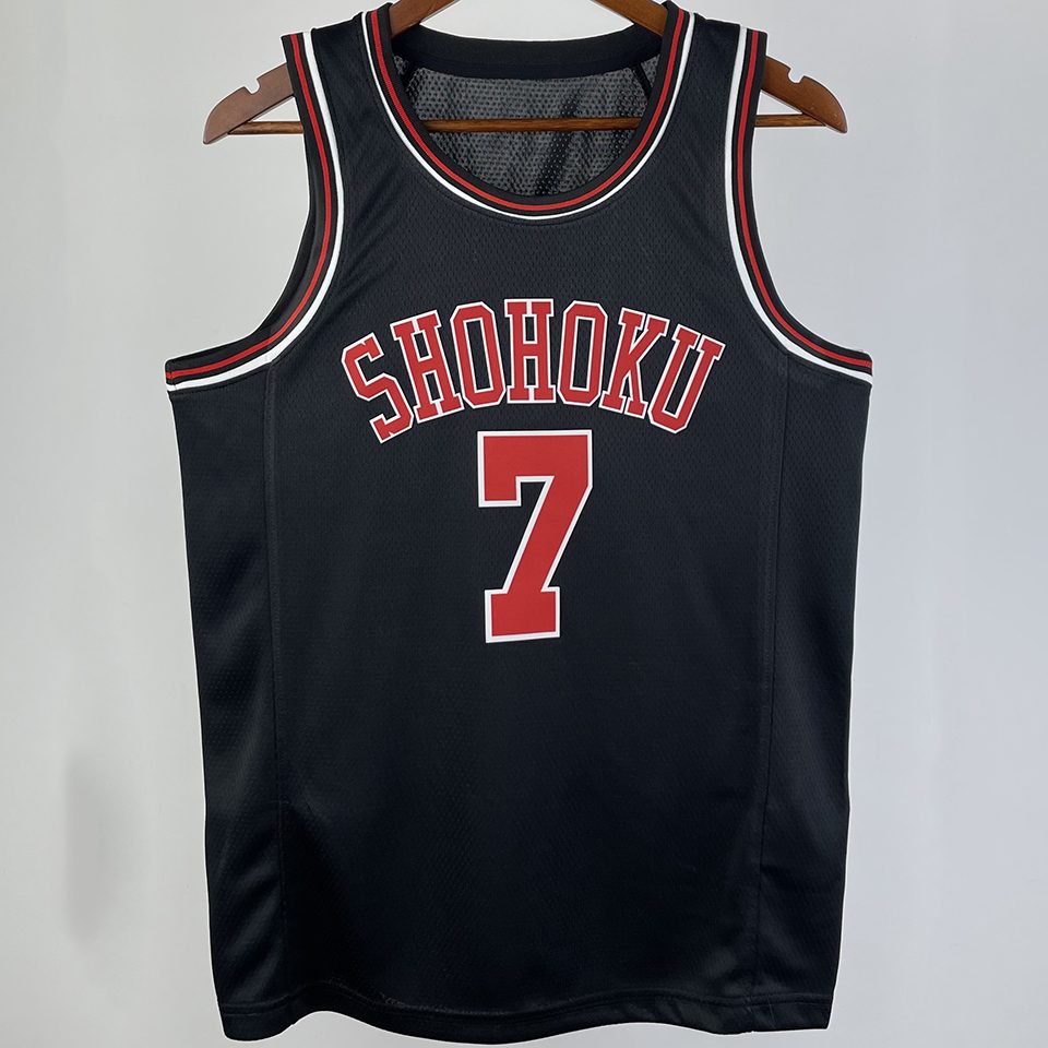 Camiseta NBA Shohoku – MIYAGI #7 – negra - vista 1