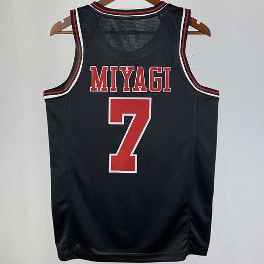 Camiseta NBA Shohoku – MIYAGI #7 – negra - vista 2