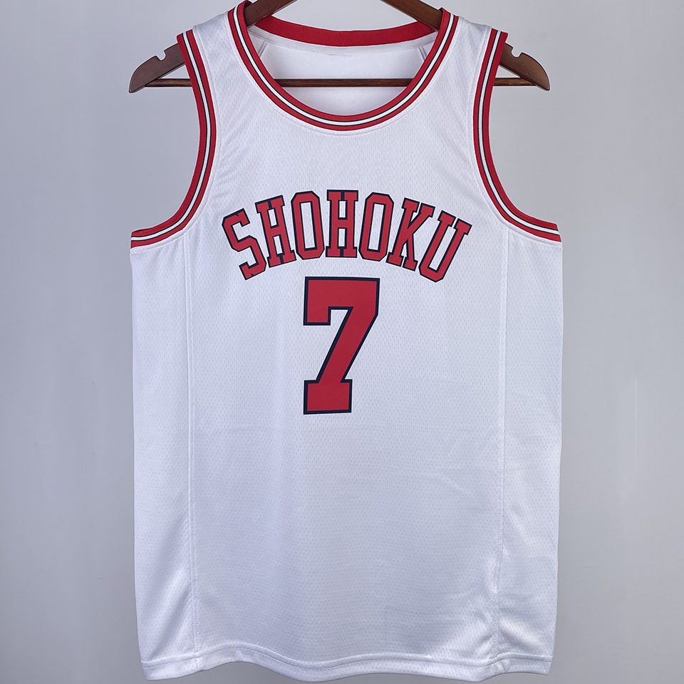 Camiseta NBA Shohoku – MIYAGI #7 – blanca - vista 1