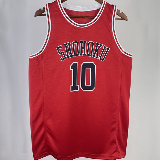 Camiseta NBA Shohoku – SAKURAGI #10 – roja - vista 1