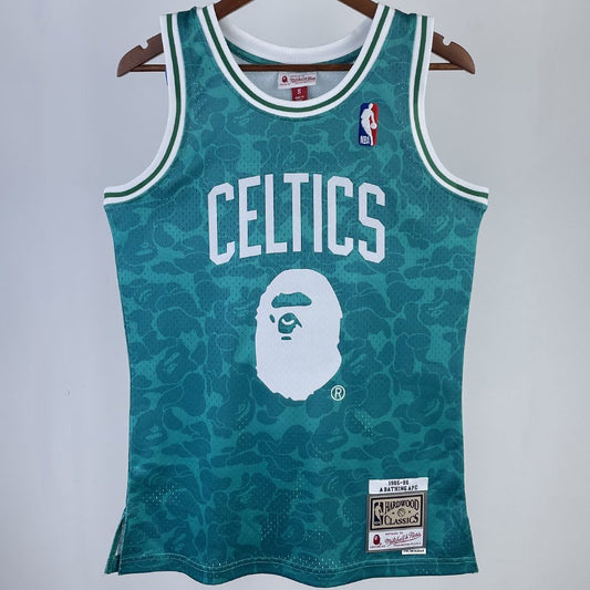 Camiseta NBA Boston Celtics – N #93 – negra · 1985/86 - vista 1