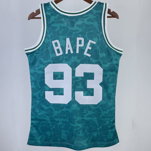 Camiseta NBA Boston Celtics – N #93 – negra · 1985/86 - vista 2