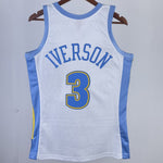 Camiseta NBA retro Denver Nuggets – IVERSON #3 – Retro · blanca · 2003/04 - vista 2
