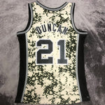 Camiseta NBA retro San Antonio Spurs – DUNCAN #21 – Retro · 2013/14 - vista 2