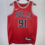 Camiseta NBA Chicago Bulls – RODMAN #91 – roja · 2023/24 - vista 1