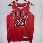 Camiseta NBA Chicago Bulls – JORDAN #23 – roja · 2023/24 - vista 1