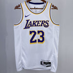 Camiseta NBA Los Angeles Lakers – JAMES #23 – blanca · 2023/24 - vista 1
