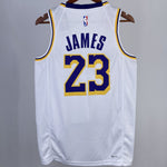 Camiseta NBA Los Angeles Lakers – JAMES #23 – blanca · 2023/24 - vista 2