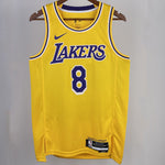 Camiseta NBA Los Angeles Lakers – BRYANT #8 – amarilla · 2023/24 - vista 1