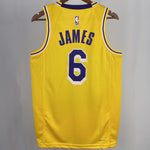 Camiseta NBA Los Angeles Lakers – JAMES #6 – amarilla · 2023/24 - vista 2
