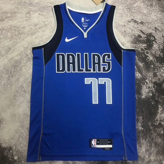 Camiseta NBA Dallas Mavericks – DONCIC #77 – azul · 2023/24 - vista 1