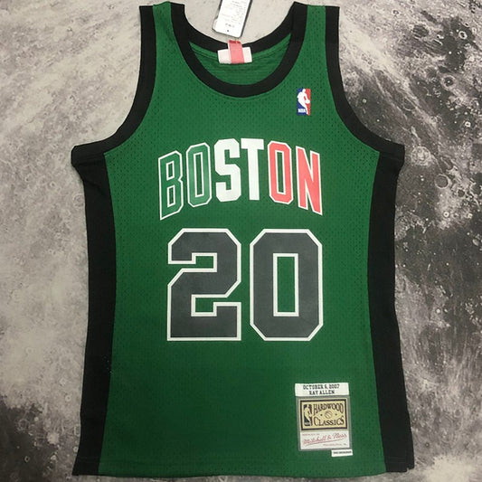 Camiseta NBA retro Boston Celtics – ALLEN #20 – Retro · verde · 2007 - vista 1