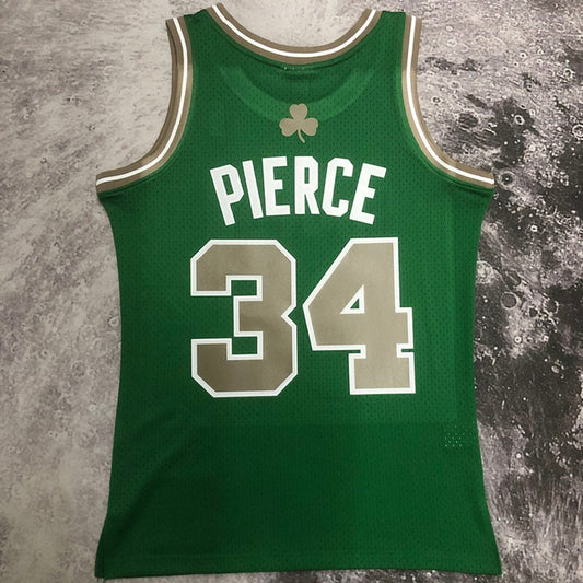 Camiseta NBA retro Boston Celtics – PIERCE #34 – Retro · verde · 2007/08 - vista 2
