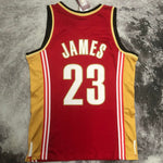 Camiseta NBA retro Cleveland Cavaliers – JAMES #23 – Retro · roja · 2003/04 - vista 2