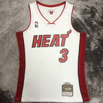 Camiseta NBA retro Miami Heat – WADE #3 – Retro · blanca · 2005/06 - vista 1