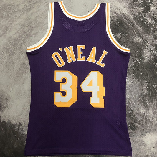 Camiseta NBA retro Los Angeles Lakers – O'NEAL #34 – Retro · morada · 1996/97 - vista 2
