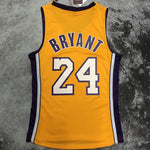 Camiseta NBA retro Los Angeles Lakers – BRYANT #24 – Retro · amarilla · 2008/09 - vista 2