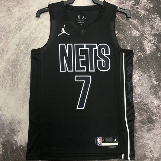 Camiseta NBA Brooklyn Nets – DURANT #7 – negra · 2023 - vista 1