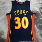 Camiseta NBA retro Golden State Warriors – CURRY #30 – Retro · azul · 2009/10 - vista 2